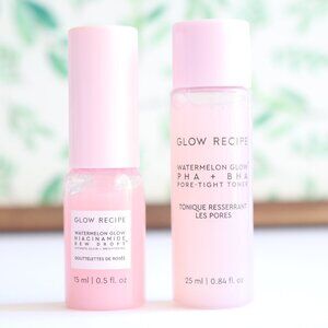 Glow Recipe | Watermelon Glow Niacinamide Dew Drops & Pore-Tight Toner Mini